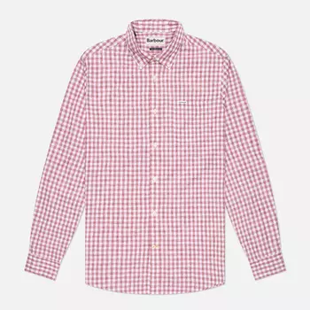 Мужская рубашка Barbour Kanehill Tailored, цвет розовый, размер L
