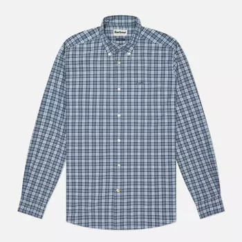 Мужская рубашка Barbour Lomond Tailored, цвет синий, размер L