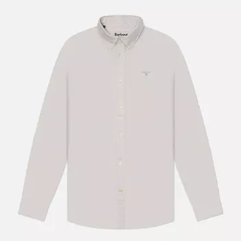 Мужская рубашка Barbour Oxford Tailored, цвет бежевый, размер M
