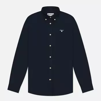 Мужская рубашка Barbour Oxford Tailored, цвет синий, размер L