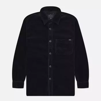 Мужская рубашка Edwin Ander Corduroy, цвет чёрный, размер XXL