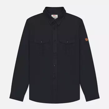 Мужская рубашка Fjallraven Ovik Travel, цвет синий, размер S