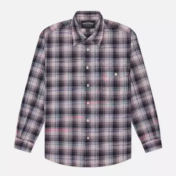 Мужская рубашка FrizmWORKS Uneven Check, цвет розовый, размер L