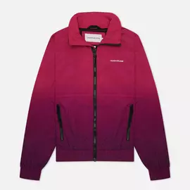 Мужская куртка ветровка Calvin Klein Jeans Dip Dye, цвет фиолетовый, размер S