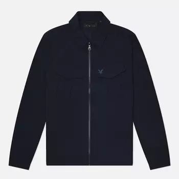 Мужская рубашка Lyle & Scott Nylon Pocket Overshirt, цвет синий, размер L