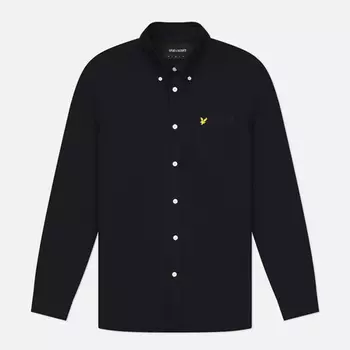Мужская рубашка Lyle & Scott Plain Oxford, цвет синий, размер S