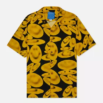Мужская рубашка MARKET Smiley Afterhours, цвет жёлтый, размер XXL