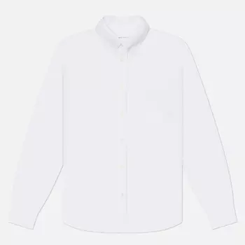 Мужская рубашка Norse Projects Norse Standard Oxford BD, цвет белый, размер XXL