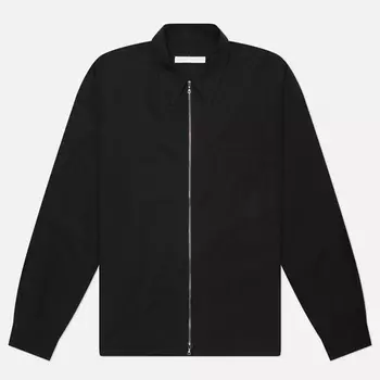 Мужская рубашка SOPHNET. Organic Cotton Zip, цвет чёрный, размер L