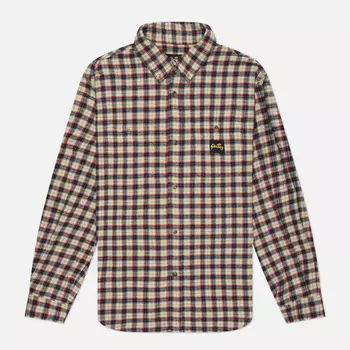 Мужская рубашка Stan Ray Flannel, цвет бежевый, размер M