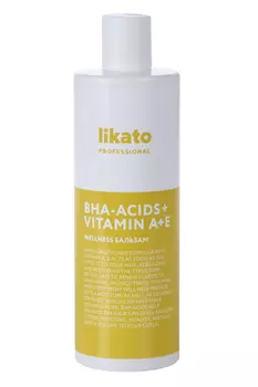 Бальзам Likato Professional WELLNESS д/доп прикорневого объема BHA-Acid+Vitamin A+E, 400 мл