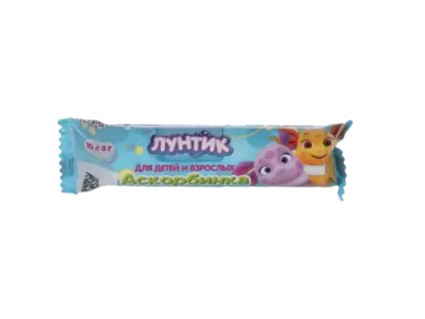 Аскорбинка Лунтик, 10 шт, таблетки