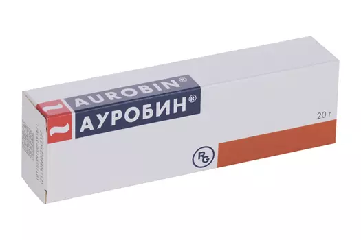 Ауробин, 20 г, мазь