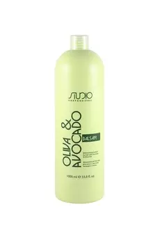Бальзам для волос Kapous Studio Professional Olive & Avocado увлажняющий с маслами авокадо и оливы 1