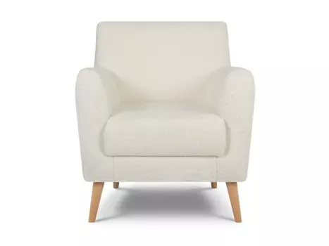 Кресло Оденс Bucle White