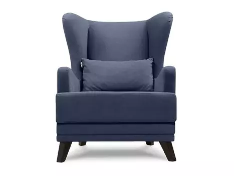 Кресло Оксфорд Velvet Navy Blue