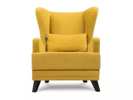 Кресло Оксфорд Velvet Yellow