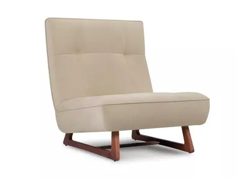 Кресло Рибс Velvet Beige