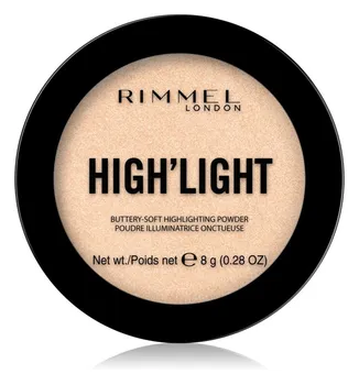 Компактный пудровый хайлайтер Rimmel High'light, оттенок 001 Champagne 8 г