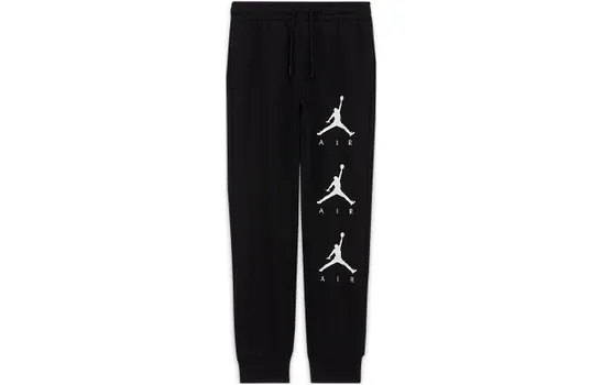 Детские трикотажные спортивные штаны Jordan, цвет Black