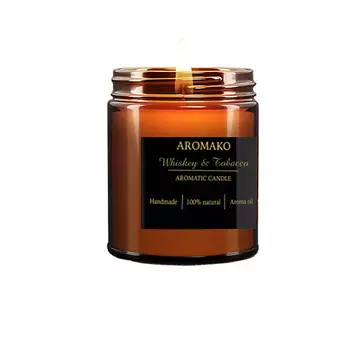 AROMAKO Свеча "Whiskey & Tobacco" 250