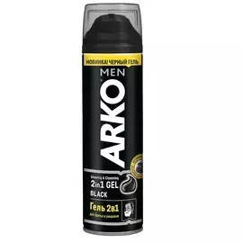 ARKO Черный гель 2в1 для бритья и умывания Black 200.0