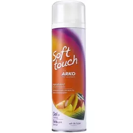 ARKO Гель для бритья "Soft Touch for women" Тропическая свежесть 200.0