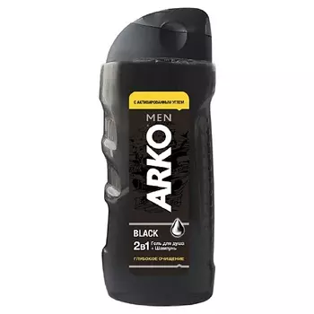 ARKO Гель для душа и шампунь для волос 2в1 Black 265.0