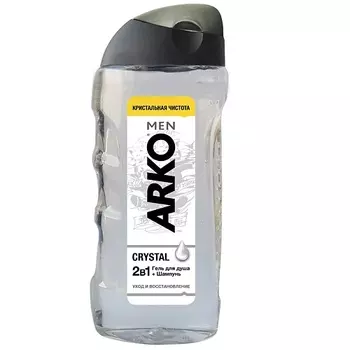 ARKO Гель для душа и шампунь для волос 2в1 Crystal 260.0