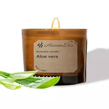 AROMAKO Свеча "Алоэ вера" 150