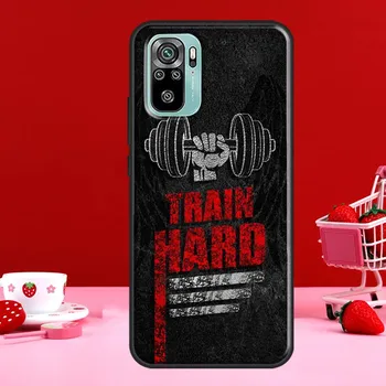 Чехол для фитнеса, бодибилдинга и спортзала для Xiaomi Redmi Note 11 Pro Note 10 9 8 Pro 11S 9S 10S, чехол для Redmi 10 9 9A 9C 9T Redmi 7