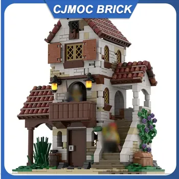 1404 шт., Детский конструктор MOC UCS для сборки гостиниц