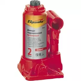Домкрат гидравлический бутылочный 20 т, h подъема 215-420 мм SPARTA Compact 50338