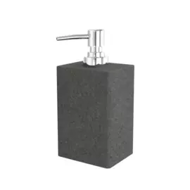 дозатор для жидкого мыла настольный stone black fora for-stn021bl