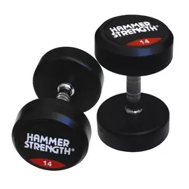 Гантель круглая, обрезиненная, номинал веса - 18 кг Hammer DB145А