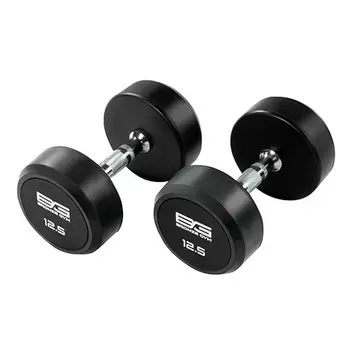 Гантель обрезиненная 12,5 кг Bronze Gym BG-PA-DB-R125