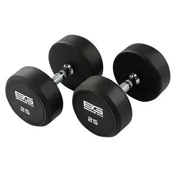 Гантель обрезиненная 25 кг Bronze Gym BG-PA-DB-R250