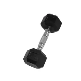 Гантель Perform Better Rubber Encased Hex Dumbbells 10 кг PB\0543-10\BK-00-00