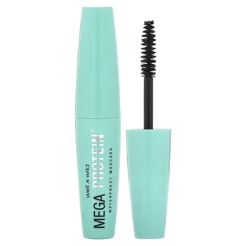 Водостойкая тушь для ресниц Wet n Wild Mega Protein, очень черная, 0,21 жидк. унции (6 мл)