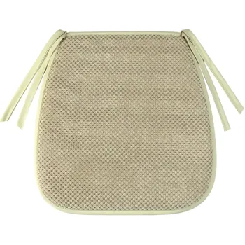 Галета для стула Linen Way Цитус 38/27x40x3 см цвет бежевый