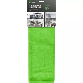 Салфетка GRASS микрофибра 320 г/м 35*40 (1шт) (IT-0615)