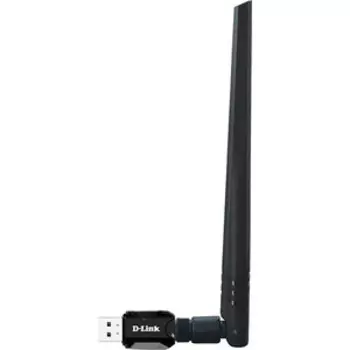 Сетевой адаптер D-Link WiFi DWA-137/C1A N300 USB 2.0 (ант.внеш.съем) 1ант.