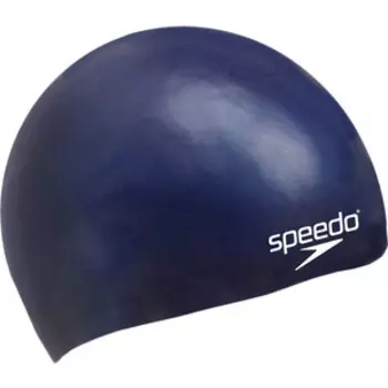 Шапочка для плавания детская Speedo Plain Moulded Silicone Cap Jr, 8-709900011, СИНИЙ, силикон