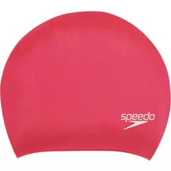 Шапочка для плавания Speedo Long Hair Cap арт. 8-06168A064, розовый, силикон