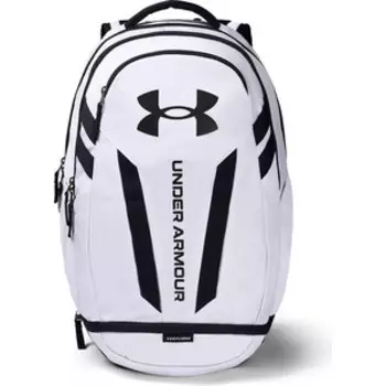 Рюкзак городской Under Armour Hustle 5.0 1361176-100, полиэстер, бело-черный