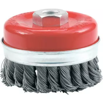 Щетка для УШМ Elitech Heavy Duty 125 мм М14 ''чашка'' 0,5 мм (1820.075600)