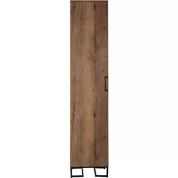 Шкаф 1-дверный R-home Loft дуб табак (без полок)