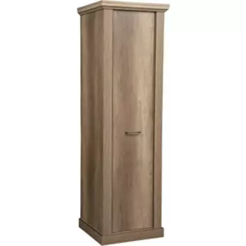 Шкаф для одежды ОЛМЕКО 39.17 Антика дуб каньон/белый/профиль: Masa Decor дуб каньон/профиль: Kroning дуб каньон патина JST