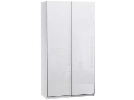 Шкаф-купе Итан-2-140-230 Glass Double Белый