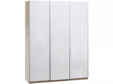 Шкаф-купе Итан-3-180-230 Glass Triple Дуб Сонома